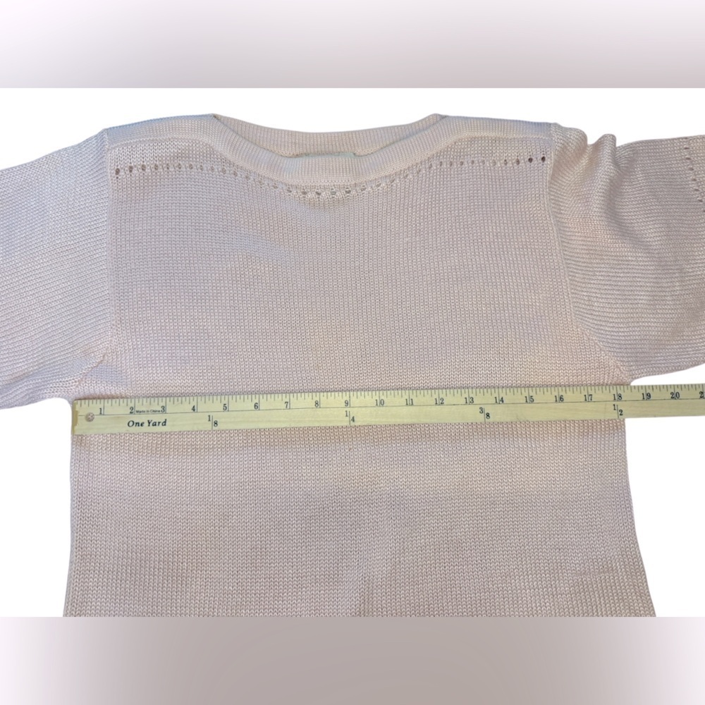 Vintage Christian Dior Separates Blush Pink Knit Top – 70s/80s - Picture 11 of 11